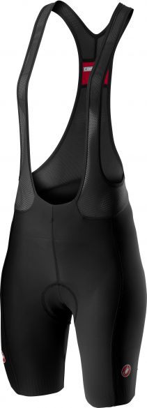 Castelli Velocissima 2 Trägerhose Schwarz/Rot Damen 20059-231