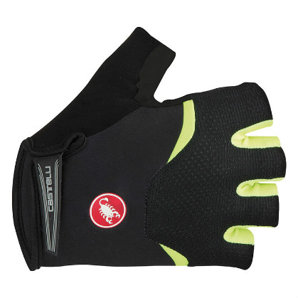 Castelli Arenberg gel glove Schwarz/Gelb Fluo Herren 15025-321