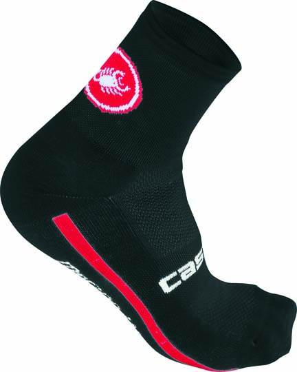 Castelli Merino 9 Radsocken Herren Schwarz 14545-010 14545-010