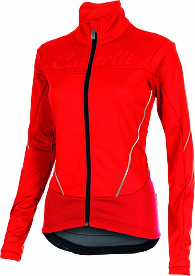 Castelli Mortirolo W Radjacke Rot/reflex Damen 15559-023 CA15559-023