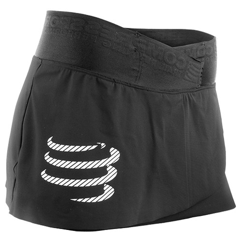 Compressport Racing overskirt Radhose Schwarz Damen SKTROW-99