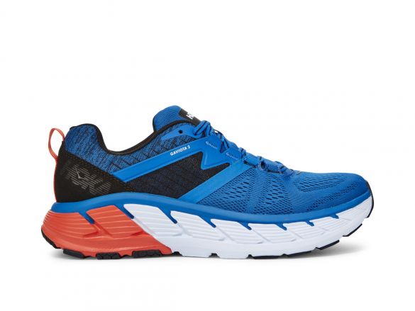 Hoka One One Gaviota 2 Laufschuhe Blau/Orange Herren 1099629-IBAN