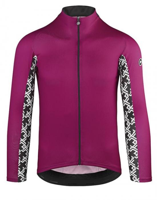 Assos Mille GT summer Langarm Radtrikot Lila Herren 112427644