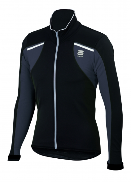 Sportful Alpe 2 Softshell Radjacke Schwarz/weiß Herren 1101399-002
