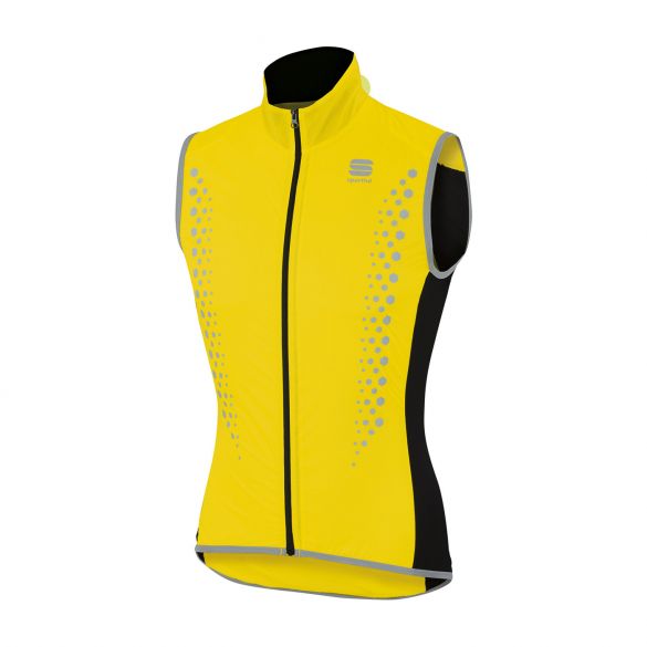 Sportful Hotpack Hi Viz Ärmellos Vest Gelb Fluo Herren 1101633-091