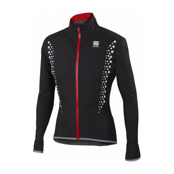 Sportful Hotpack Hi Viz norain Langarm Jacket Schwarz Herren 1101634-002