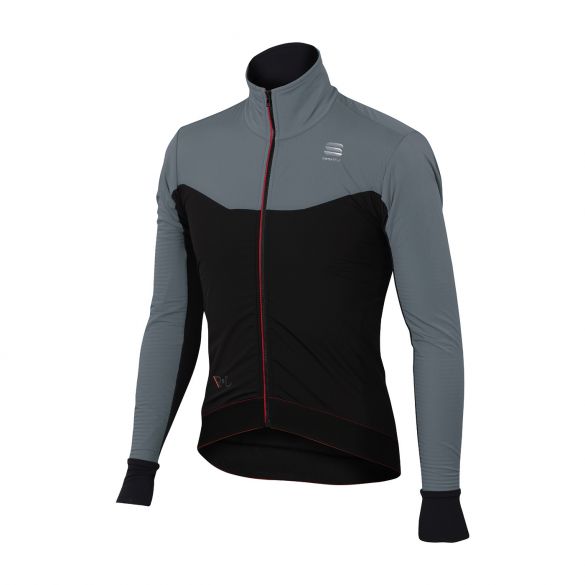 Sportful R&D light Langarm Jacket Schwarz/Grau Herren 1101690-250