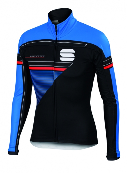 Sportful Gruppetto partial WS Radjacke Schwarz/blau Herren 1101695-274