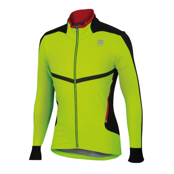 Sportful Pordoi Windstopper Radjacke Gelb fluo Herren 1101697-091