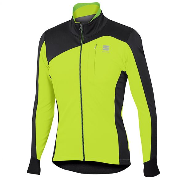 Sportful Edge softshell Radjacke Gelb Fluo/Schwarz Herren 1101698-091