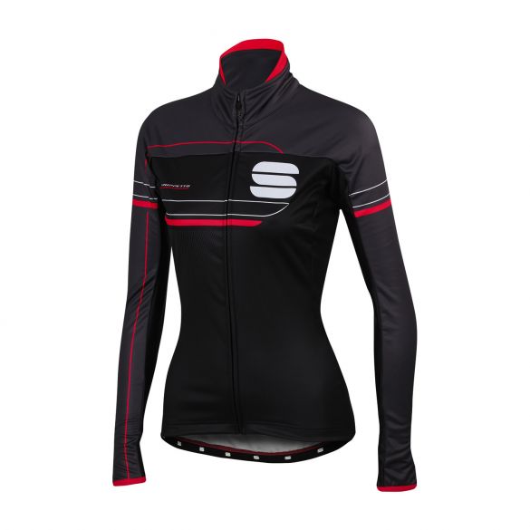 Sportful Grupetto pro W Langarm Jacket Schwarz/Anthrazit Damen 1101700-215