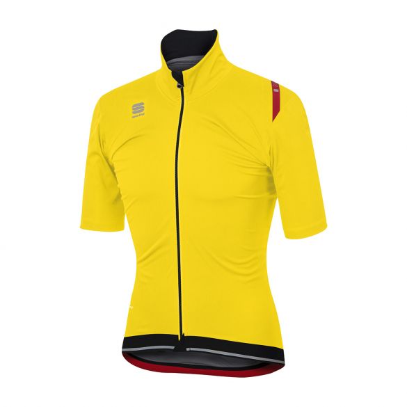 Sportful Fiandre ultimate WS Kurzarm Jacket Gelb Fluo/Schwarz Herren 1101803-091