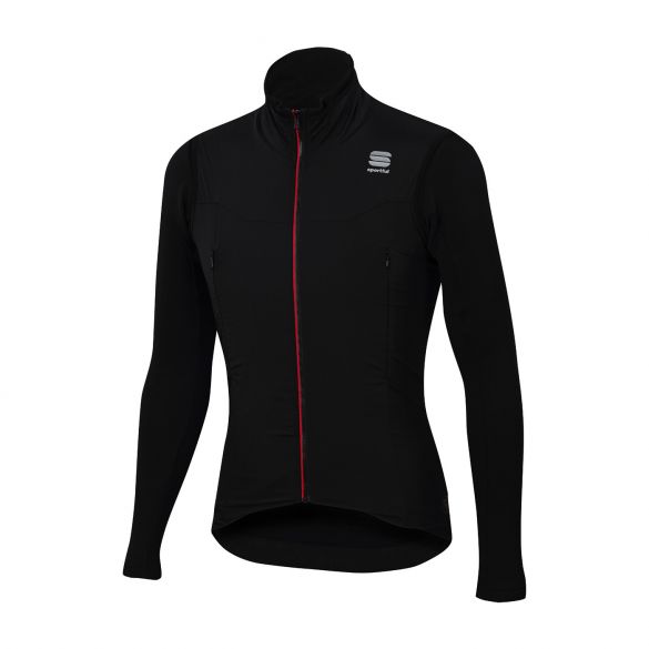 Sportful R&D strato Langarm Jacket Schwarz Herren 1101811-002