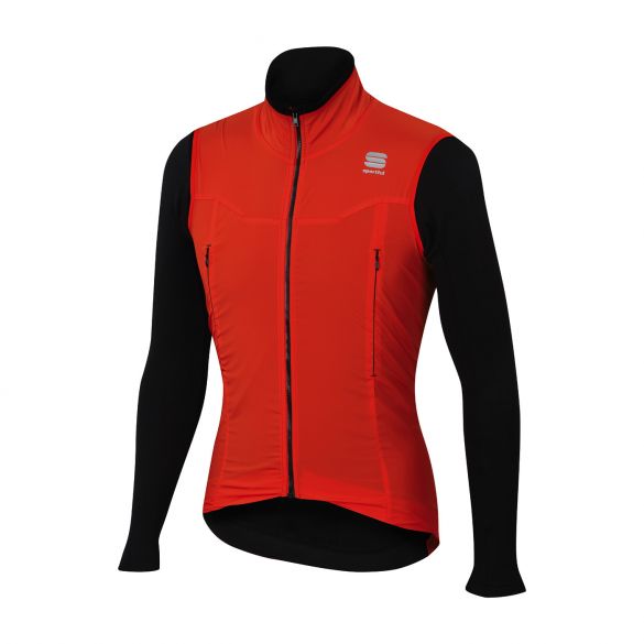 Sportful R&D strato Langarm Jacket Rot/Schwarz Herren 1101811-051