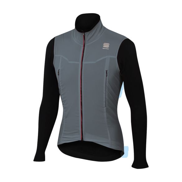 Sportful R&D strato Langarm Jacket Grau/Schwarz Herren 1101811-250