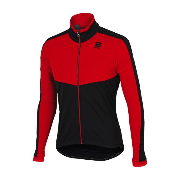 Sportful Pordoi WS Langarm Jacket Rot/Schwarz Herren 1101818-567