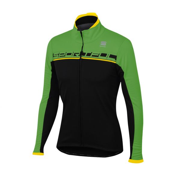 Sportful Giro softshell Jacke Schwarz/Grün Herren 1101824-287