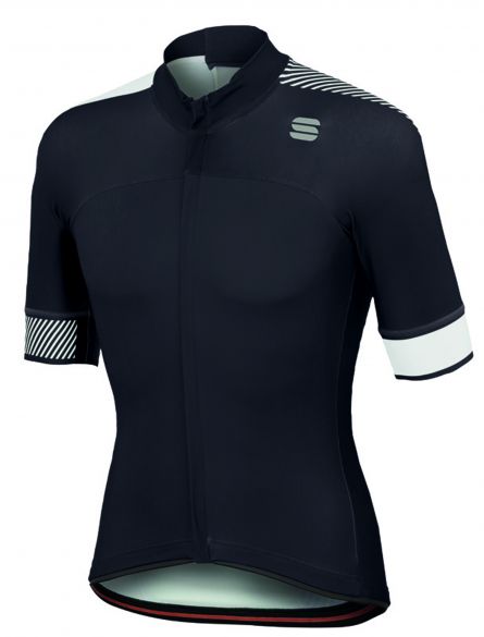 Sportful Bodyfit pro classics jersey Kurzarm Radtrikot Schwarz/Weiß Herren 1101864-102
