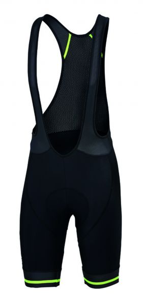 Sportful Classic race Bibshort Trägerhose Schwarz/Gelb Fluo Herren 1101870-291
