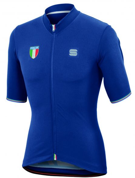 Sportful Italia CL jersey Kurzarm Radtrikot Blau Herren 1101881-433