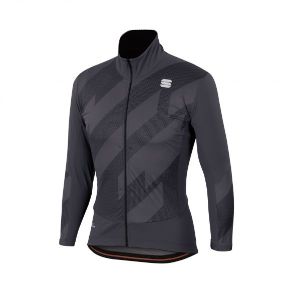 Sportful Attitude Langarm Jacke Anthrazit/Schwarz Herren 1101943-168-vrr