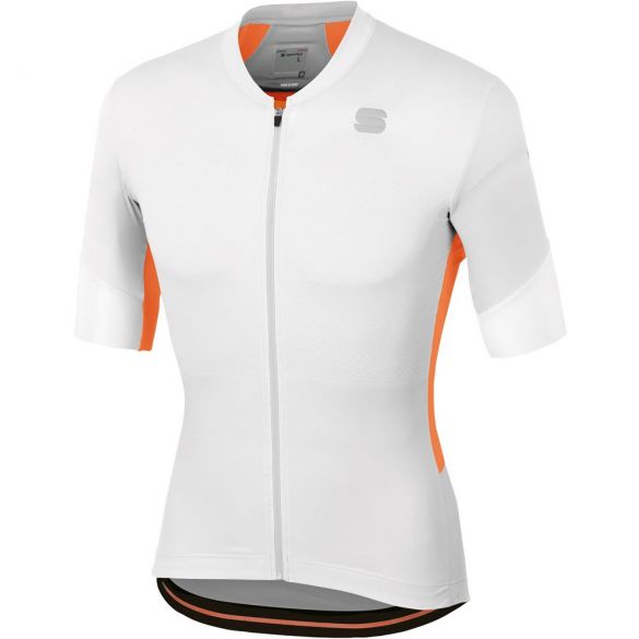 Sportful GTS jersey Kurzarm Radtrikot Weiß/Orange Herren 1102015-101