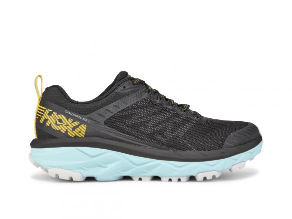 Hoka One One Challenger ATR 5 Laufschuhe Anthrazit/Blau Damen 1104094-AASN-VRR
