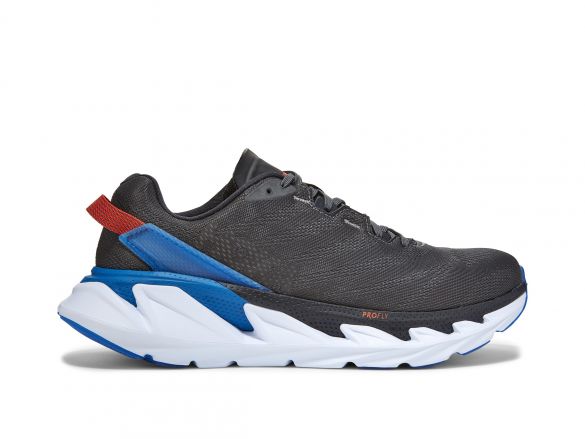 Hoka One One Elevon 2 Laufschuhe Schwarz/Blau Herren 1106477-DSIB