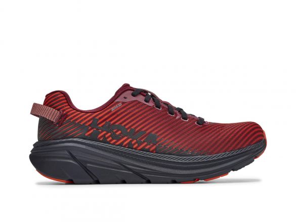 Hoka One One Rincon Laufschuhe Schwarz/Rot Herren 1110514-CAHR