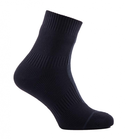 Sealskinz Road hydrostop ankle Radsocken Schwarz/grau 111161702-010