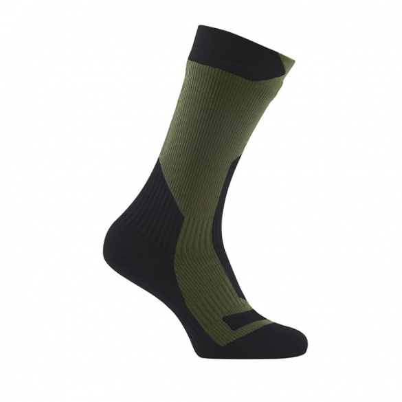 Sealskinz Trekking thick mid waterproof Socken Olive 111161707-333