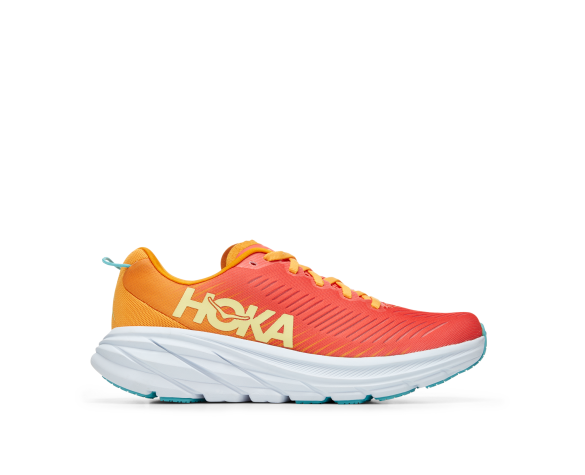 Hoka Rincon 3 Laufschuhe Rot/Orange Damen 1119396-CRYW