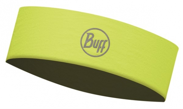 BUFF Headband Stirnband slim R-solid Gelb fluor 113653117