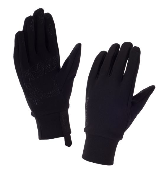 SealSkinz Stretch fleece nano Radhandschuhe Schwarz Damen 122161715-001