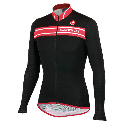 Castelli prologo 3 long sleeve FZ langarmtrikot schwarz herren 13012-123 2014 CA13012-123