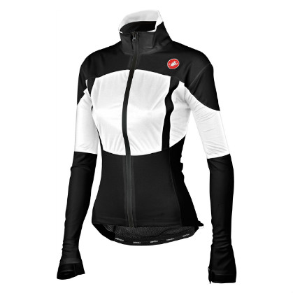 Castelli confronto W jacket regenjacke schwarz/weiß damen 13072-010 2014 CA13027-010