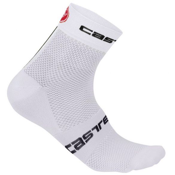 Castelli Free 6 sock weiß Herren 14033-001
