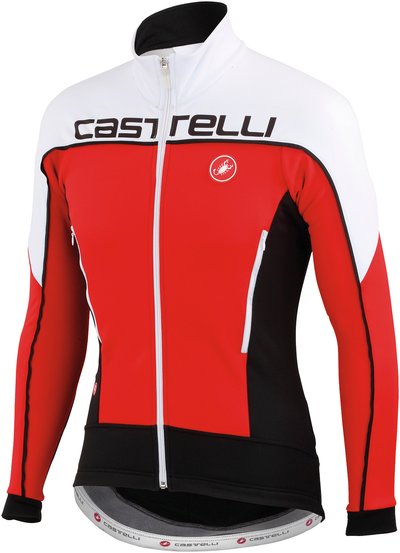 Castelli Mortirolo 3 jacket rot/weiß/schwarz herren 14506-123 CA14506-123