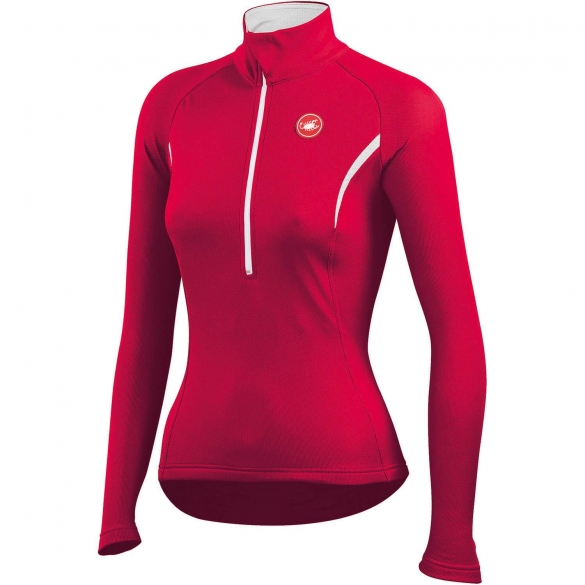 Castelli Cromo Radtrikot Rot/weiß Damen 14558-023 CA14558-023