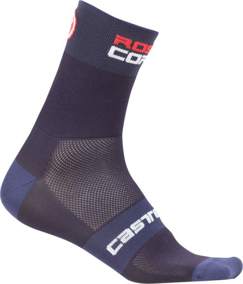 Castelli Rosso corsa 13 Fahrradsocken Blau Herren 17034-070