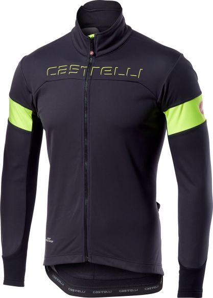Castelli Transition Jacket Grau/Gelb Herren 17505-030