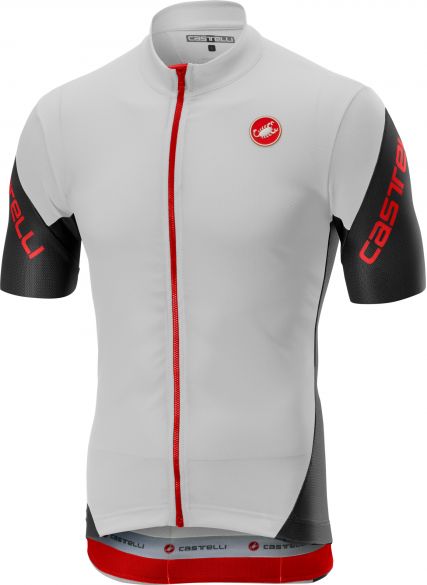 Castelli Entrata 3 FZ Kurzarmtrikot Weiß Herren 18010-001