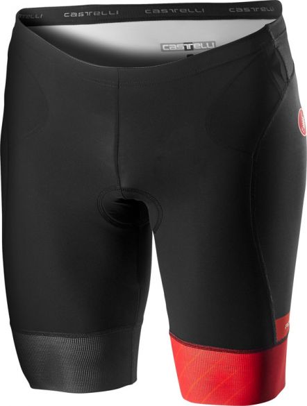 Castelli Free tri Short Schwarz/Rot Herren 18107-023