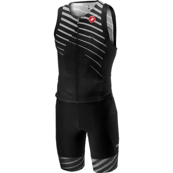 Castelli Free sanremo Trisuit Ärmellos Schwarz/Schwarz Herren 18108-110