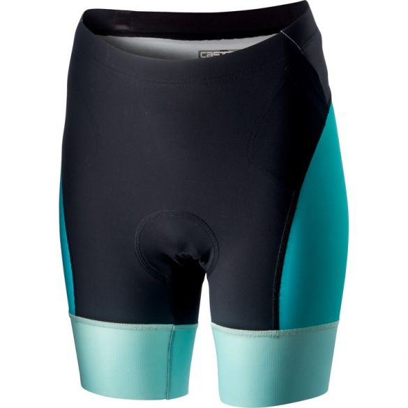 Castelli Free W tri short Schwarz/Grün Damen 18117-044
