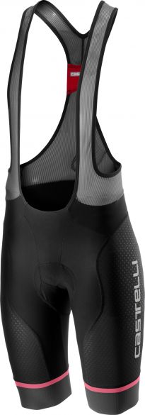Castelli Free aero race 4 Bibshort Kit Trägerhose Schwarz/Rosa Herren 19005-185
