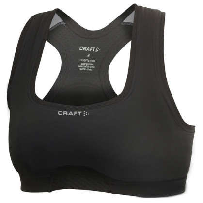 Craft Stay Cool Sport BH A B Cup Schwarz Damen