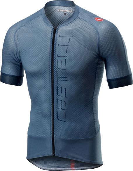 Castelli Climber's 2.0 FZ Kurzarmtrikot Blau Herren 19010-062