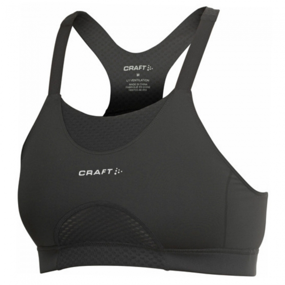 Craft Stay Cool Fahrrad-BH C/D Cup Schwarz Damen 1901097CD-1999