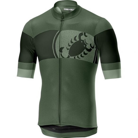 Castelli Ruota Jersey Kurzarmtrikot Grün 19017-035